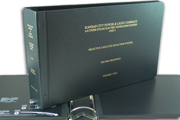 Kansas City power  11 x 17 binder
