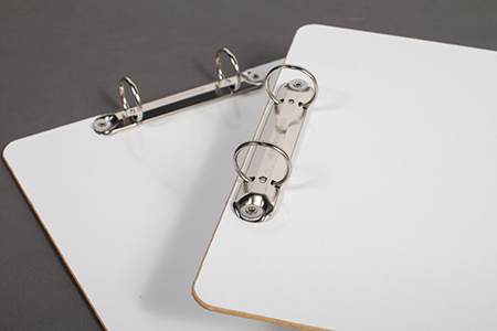 White clipboard 2 Ring