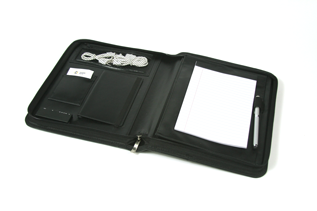 11X17 Binder- with Page Protectors 3 Ring Binder 1 Inch Elastic